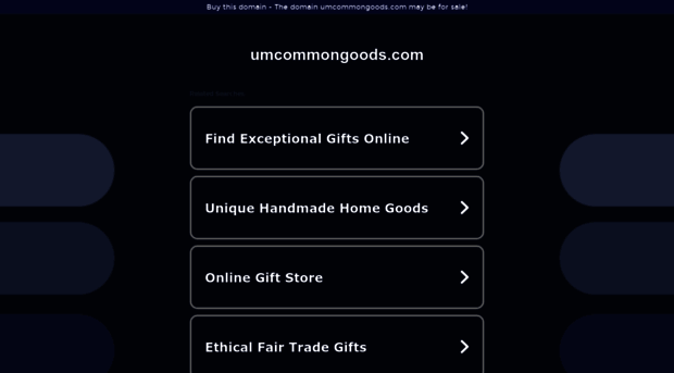 umcommongoods.com