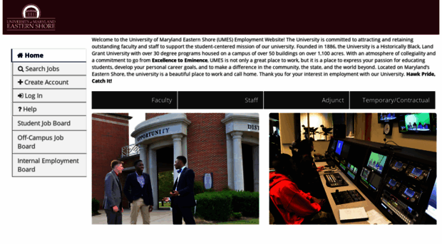 umes.peopleadmin.com