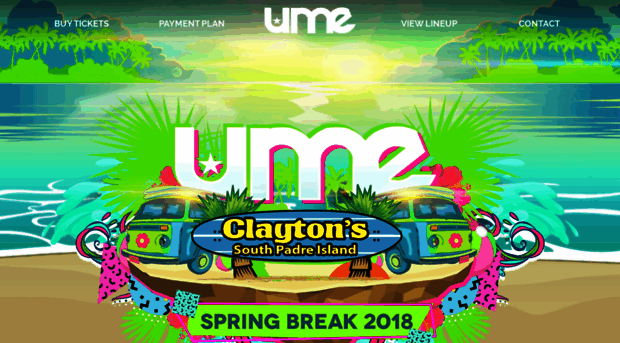 umesouthpadre.com