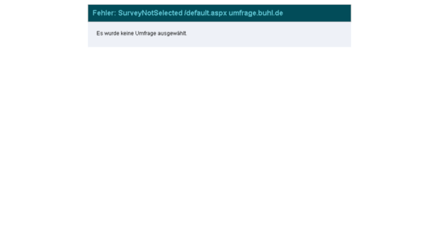 umfrage.buhl.de