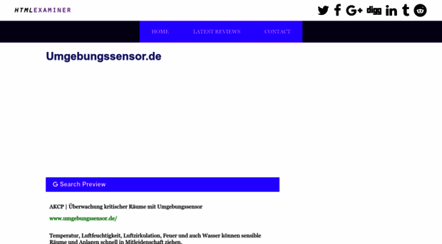 umgebungssensor.de.htmlexaminer.com