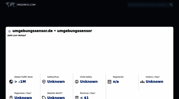 umgebungssensor.de.ipaddress.com