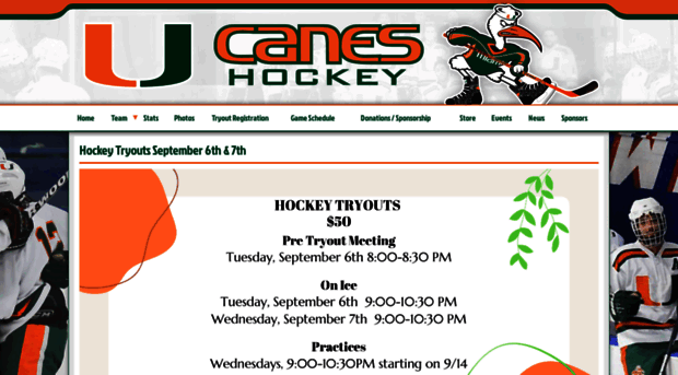 umiamihockey.pointstreaksites.com