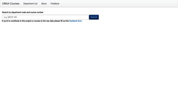 umichcourses.com