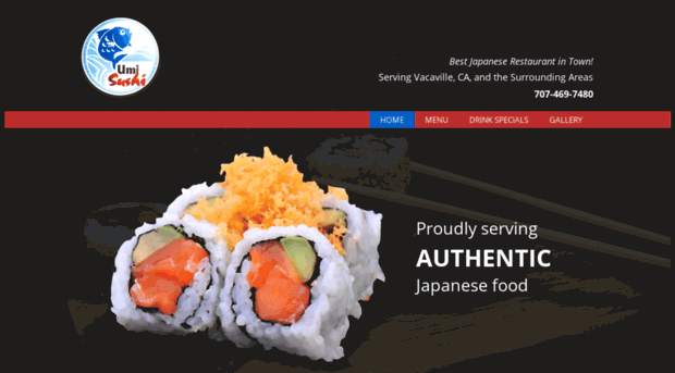 umisushivacaville.com