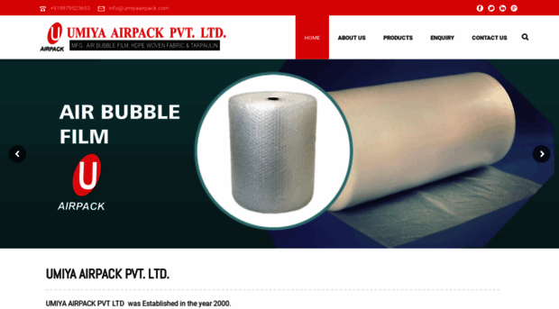 umiyaairpack.com