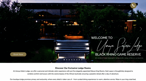umoyasafarilodge.com