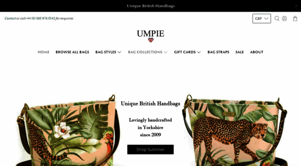 umpiehandbags.com