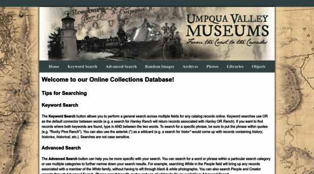 umpquavalleymuseums.pastperfectonline.com