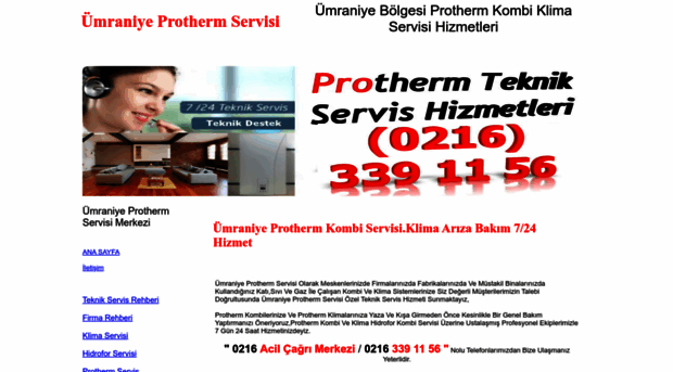 umraniyeprotherm.tr-servisi.com