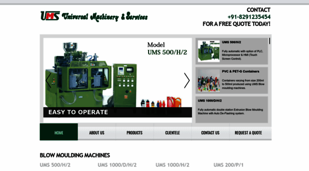 umsmachinery.com