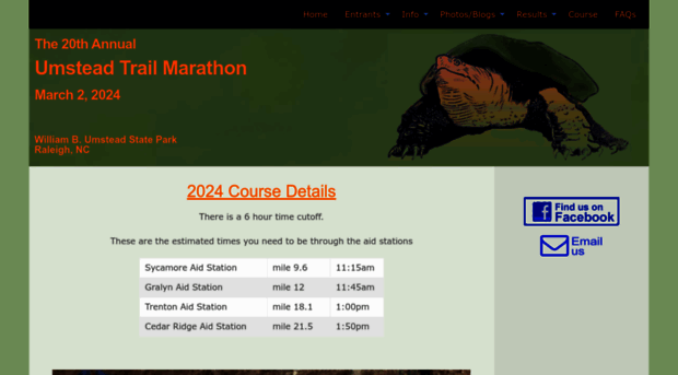 umsteadmarathon.com