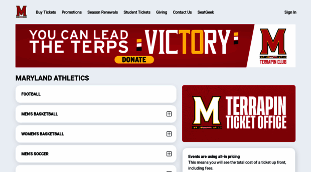 umterps.evenue.net