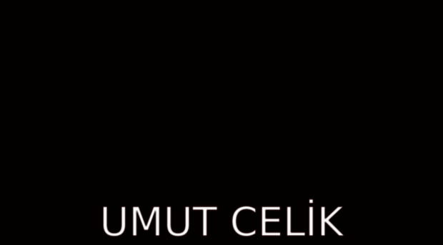 umutcelik.org