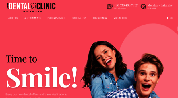 umutdentalclinicantalya.com