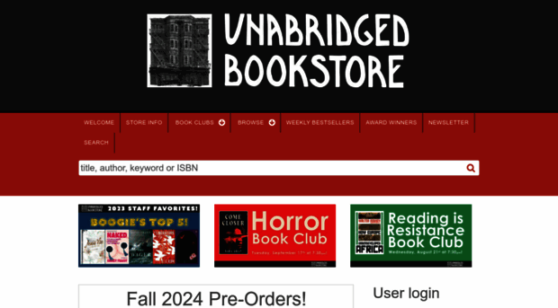 unabridgedbookstore.com