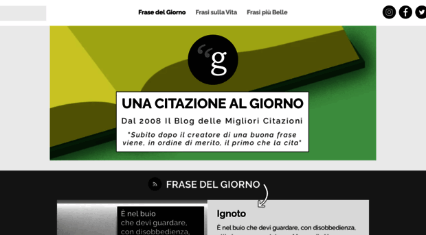 unacitazionealgiorno.com