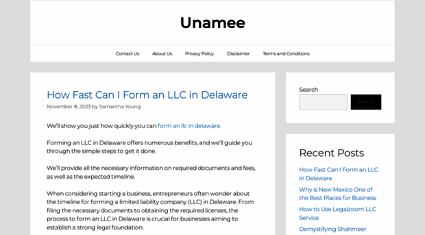 unamee.com