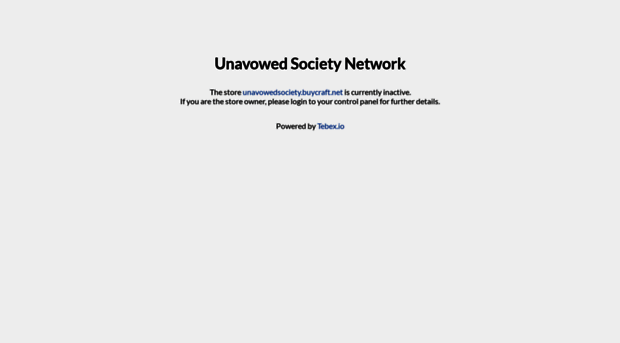 unavowedsociety.buycraft.net