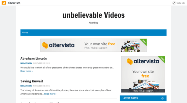 unbelievablevideo.altervista.org