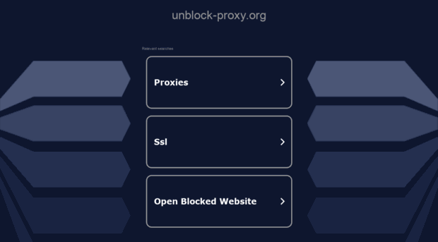 unblock-proxy.org