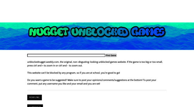 unblockednugget.weebly.com