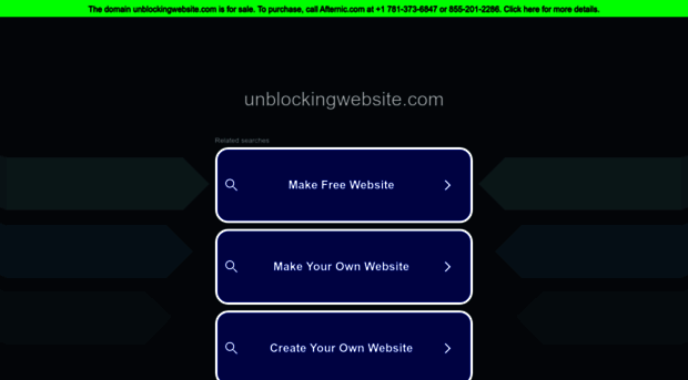 unblockingwebsite.com