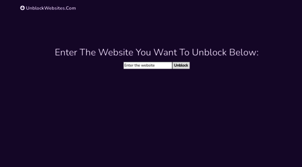 unblockwebsites.com
