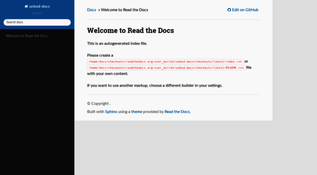 unbxd-docs.readthedocs.org