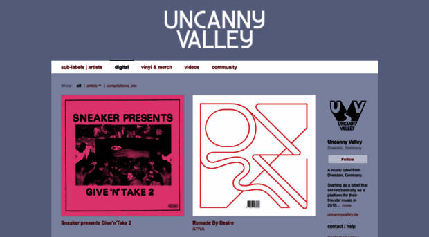 uncannyvalleyrec.bandcamp.com