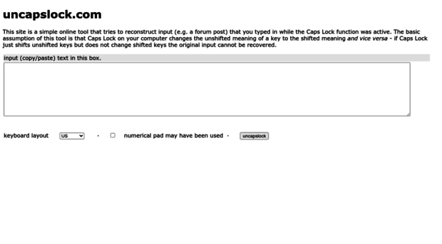 uncapslock.com