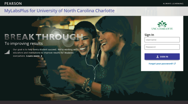 unccharlotte.mylabsplus.com