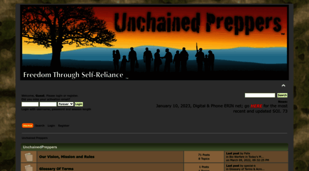 unchainedpreppers.com