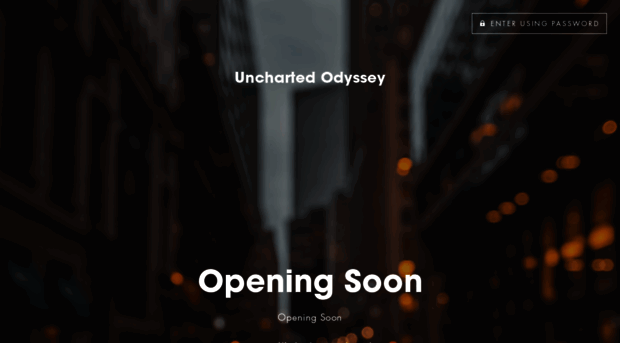 unchartedodyssey.com