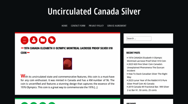 uncirculatedcanadasilver.us