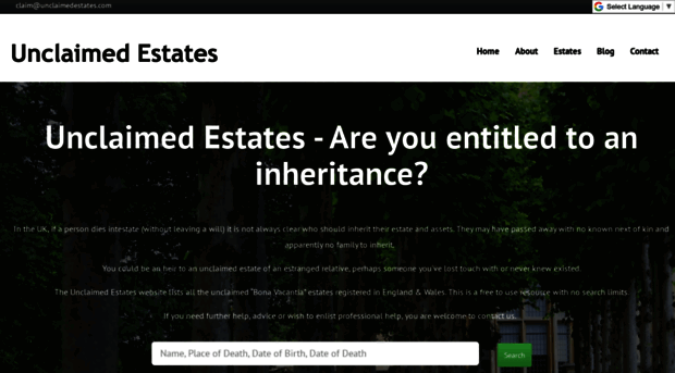 unclaimedestates.com