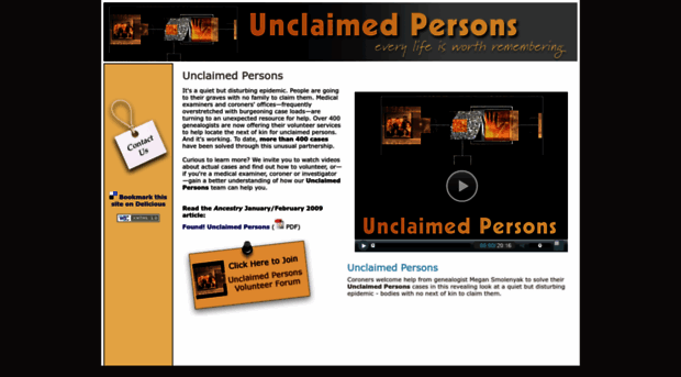 unclaimedpersons.org