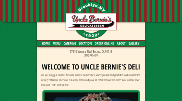 uncleberniesdeli.com