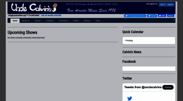 unclecalvins.org