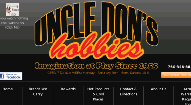 uncledonshobbies.com