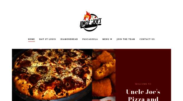 unclejoespizza.com