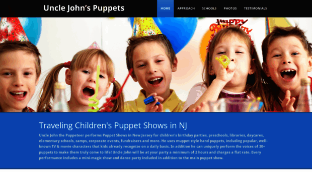 unclejohnspuppetshows.com