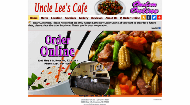 uncleleescafehouston.com