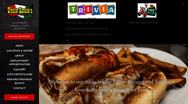 unclelouiespizzerialounge.com