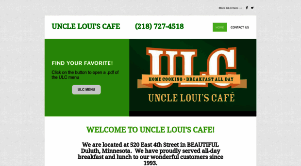 unclelouiscafe.com