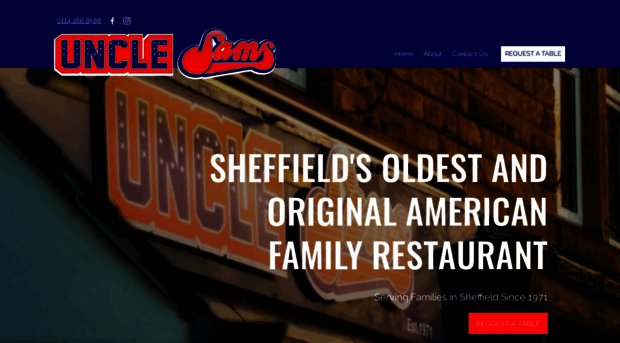 unclesamsdiner.co.uk