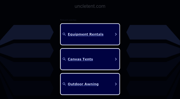 uncletent.com