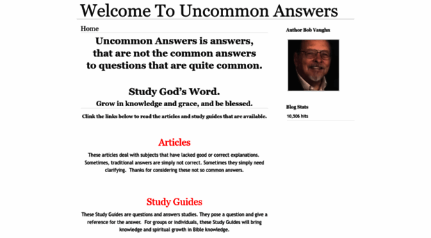 uncommonanswers.com