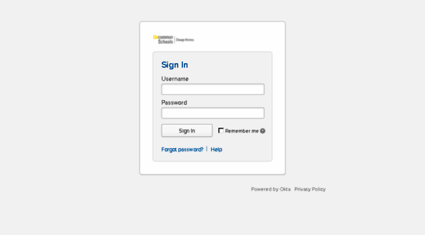 uncommonschools.okta.com
