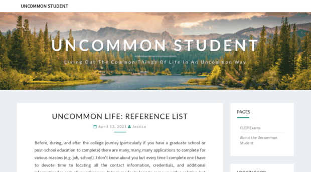 uncommonstudent.com